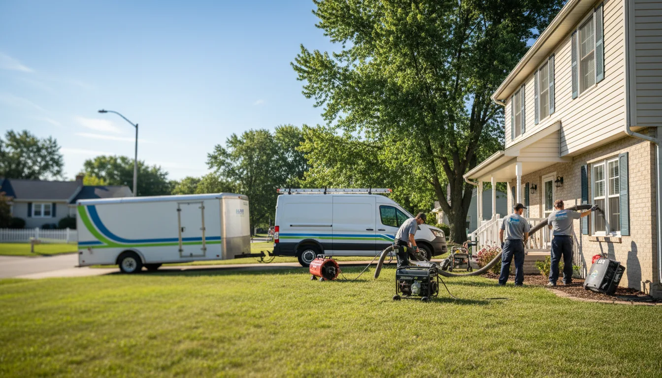 Flooded Basement Restoration And Cleanup With Repair in Panora, IA near me